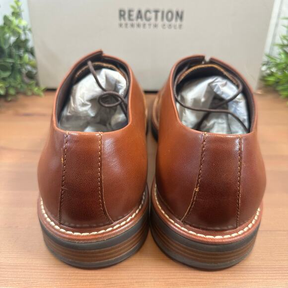 Kenneth Cole Reaction Men's Klay Flex Cap Toe Oxfords Size 12 - Picture 5 of 10